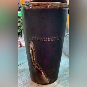 NWOT Starbucks Philadelphia Ceramic Travel Mug